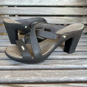 Crocs Cyprus IV Size 9 Heels